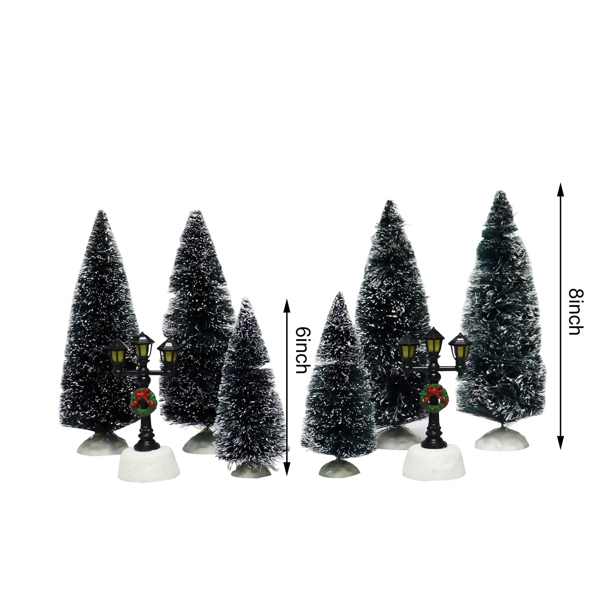 Moments in Time Christmas Village Tabletop Décor Set